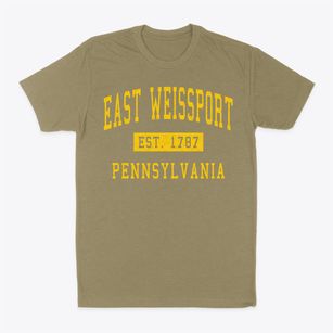 East Weissport Pennsylvania Classic Established Classic Dad T-Shirt