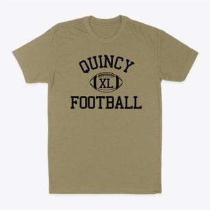 Quincy Junior High School Classic Football Classic Dad T-Shirt