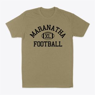 Maranatha Christian School Classic Football Classic Dad T-Shirt