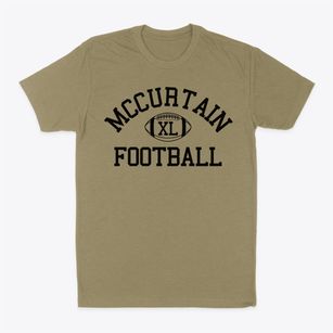 Mccurtain High School Classic Football Classic Dad T-Shirt