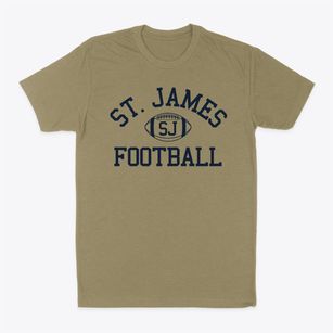 Saint James Day School Classic Football Classic Dad T-Shirt