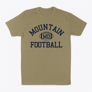 Mountain Discovery Charter School Classic Football Classic Dad T-Shirt