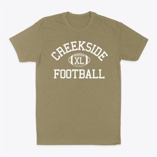 Creekside High School Classic Football Classic Dad T-Shirt