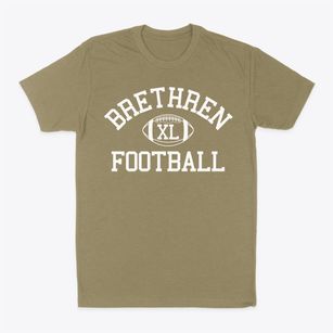 Brethren Christian High School Classic Football Classic Dad T-Shirt