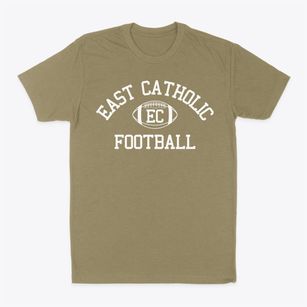 East Catholic High School Classic Football Classic Dad T-Shirt