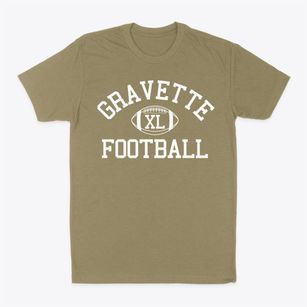 Gravette Junior High School Classic Football Classic Dad T-Shirt