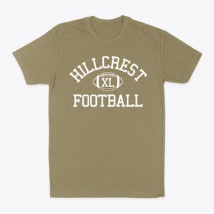 Hillcrest Community School Classic Football Classic Dad T-Shirt