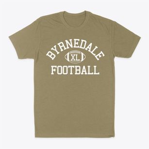 Byrnedale Junior High School Classic Football Classic Dad T-Shirt