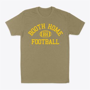 Booth Memorial Home School Classic Football Classic Dad T-Shirt