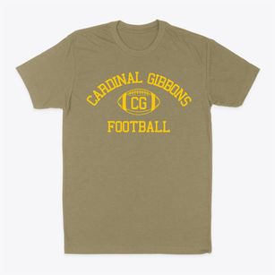 Cardinal Gibbons High School Classic Football Classic Dad T-Shirt