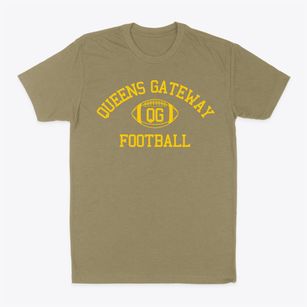 Queens Gateway To Health Sciences Classic Football Classic Dad T-Shirt