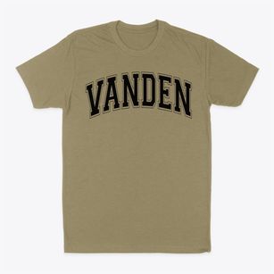 Vanden High School Varsity Arch Classic Dad T-Shirt