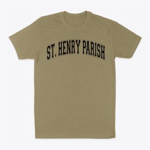 St Henry Parish Varsity Arch Classic Dad T-Shirt