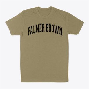 Palmer Brown Varsity Arch Classic Dad T-Shirt