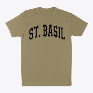 St Basil/visitation Parish Varsity Arch Classic Dad T-Shirt
