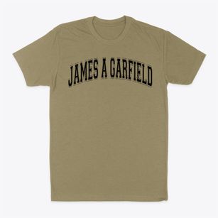 James A Garfield Elementary School 31 Varsity Arch Classic Dad T-Shirt