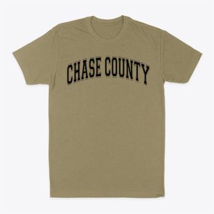 Chase County High School Varsity Arch Classic Dad T-Shirt