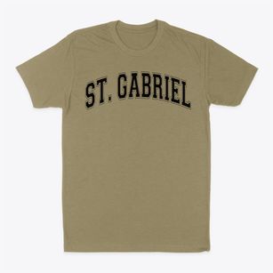 Saint Gabriel Elementary School Varsity Arch Classic Dad T-Shirt