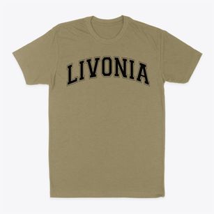 Livonia High School Varsity Arch Classic Dad T-Shirt