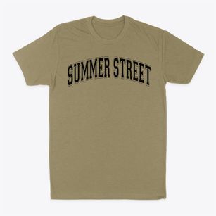 Summer Street School Varsity Arch Classic Dad T-Shirt