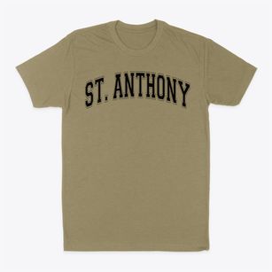 Saint Anthony Of Padua School Varsity Arch Classic Dad T-Shirt