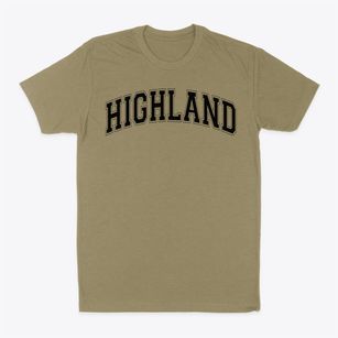 Highland Elementary School Varsity Arch Classic Dad T-Shirt