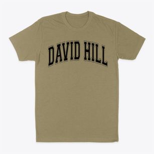 David Hill Elementary School Varsity Arch Classic Dad T-Shirt