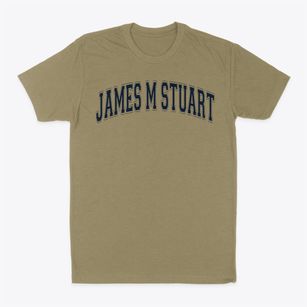 James M Stuart Career Center Varsity Arch Classic Dad T-Shirt