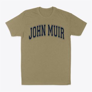 John Muir Elementary School Varsity Arch Classic Dad T-Shirt