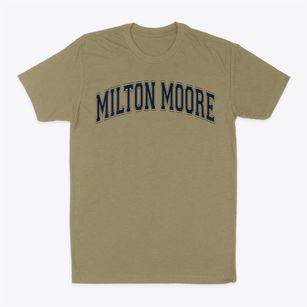 Milton Moore Spanish Magnet School Varsity Arch Classic Dad T-Shirt