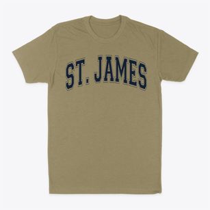 Saint James School Varsity Arch Classic Dad T-Shirt