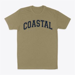 Coastal Christian High School Varsity Arch Classic Dad T-Shirt