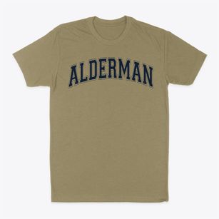 Alderman Elementary School Varsity Arch Classic Dad T-Shirt