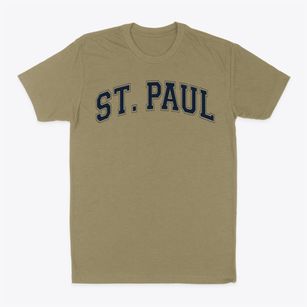 St Paul Rc Church Varsity Arch Classic Dad T-Shirt