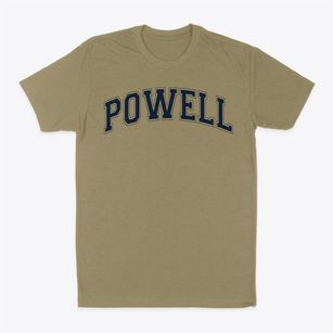 Powell Elementary School Varsity Arch Classic Dad T-Shirt