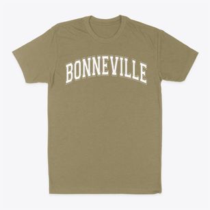 Bonneville High School Varsity Arch Classic Dad T-Shirt