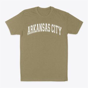 Arkansas City Middle School Varsity Arch Classic Dad T-Shirt