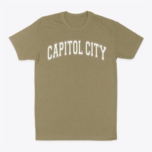 Capitol City Baptist School Varsity Arch Classic Dad T-Shirt