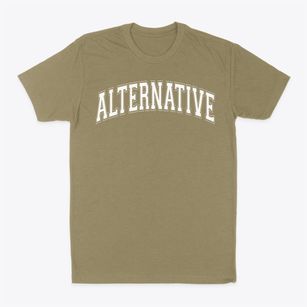 Alternative High School Varsity Arch Classic Dad T-Shirt