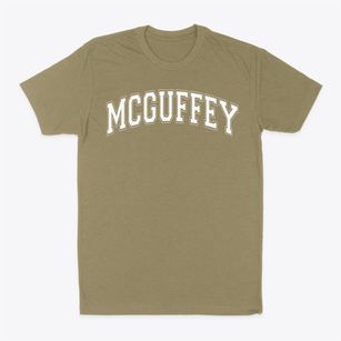 Mcguffey Elementary School Varsity Arch Classic Dad T-Shirt