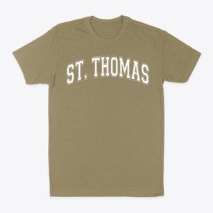 Saint Thomas Lutheran School Varsity Arch Classic Dad T-Shirt