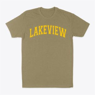 Lakeview Elementary School Varsity Arch Classic Dad T-Shirt