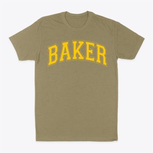 Baker Montessori Elementary School Varsity Arch Classic Dad T-Shirt