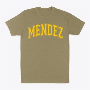 Mendez High School Varsity Arch Classic Dad T-Shirt