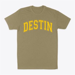 Destin Middle School At Regatta Bay Varsity Arch Classic Dad T-Shirt