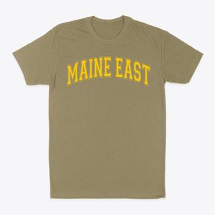 Maine East High School Varsity Arch Classic Dad T-Shirt