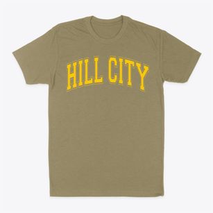 Hill City School Varsity Arch Classic Dad T-Shirt