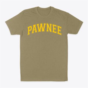 Pawnee Elementary School Varsity Arch Classic Dad T-Shirt
