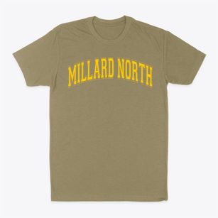 Millard North High School Varsity Arch Classic Dad T-Shirt