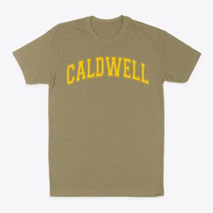 Caldwell High School Varsity Arch Classic Dad T-Shirt